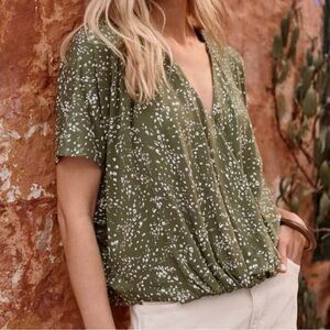 Garnet Hill Leigh comfort knit top